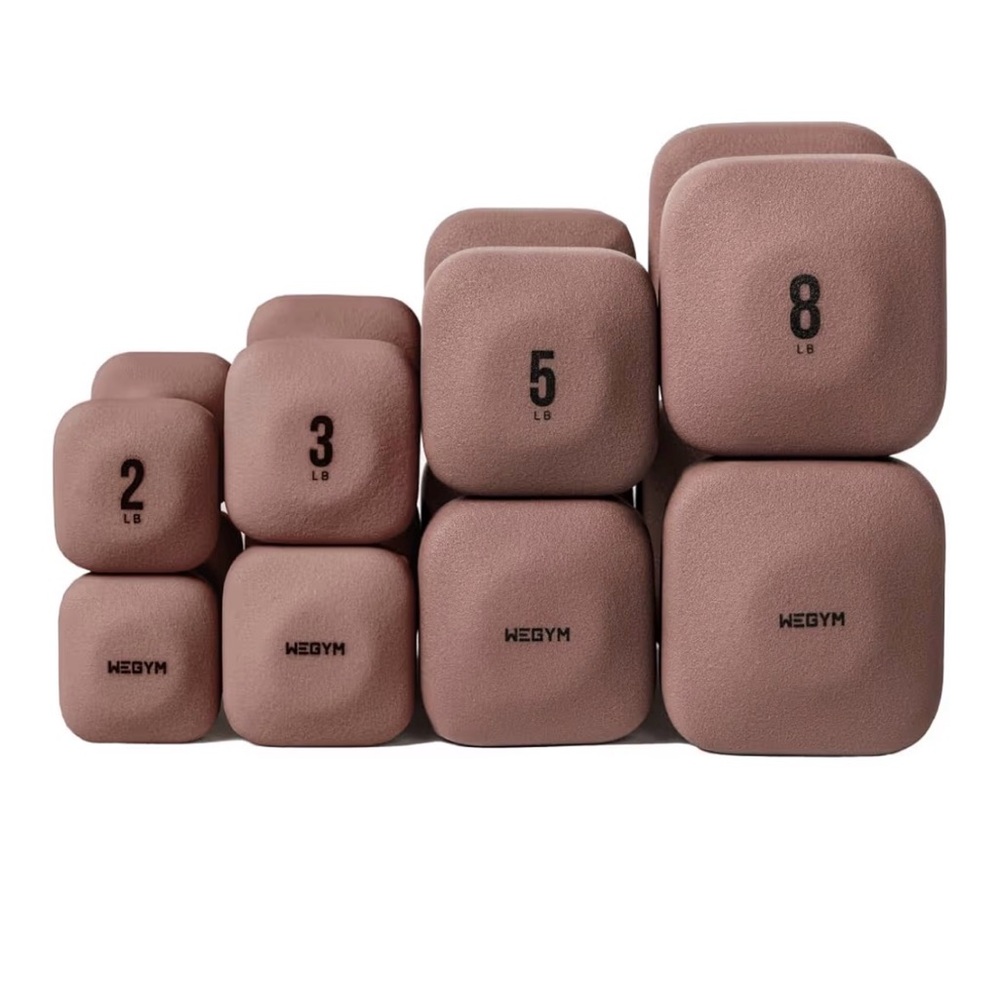WEGYM Brown Dumbbell Set